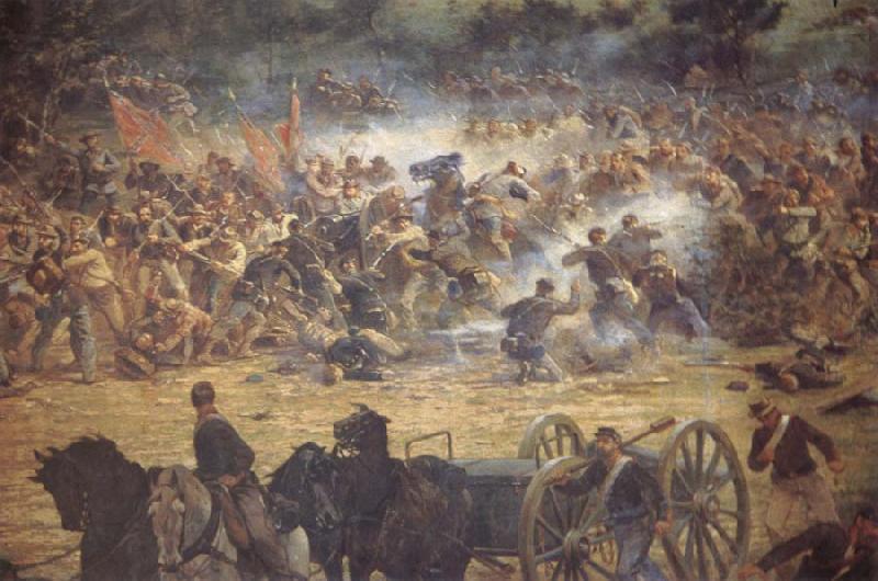 Paul Philippoteaux Cyclorama of Gettysburg oil painting image